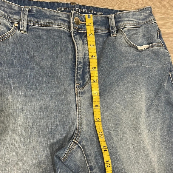 Chico’s Perfect Stretch Crop Denim Jeans US 10 (Chico’s 1.5) - Picture 9 of 15